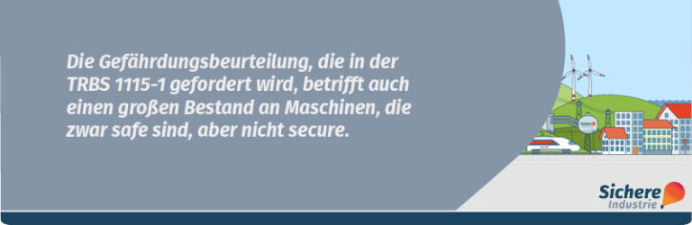 TRBS 1115-1: Sicherheitsrelevante MSR-Einrichtungen absichern